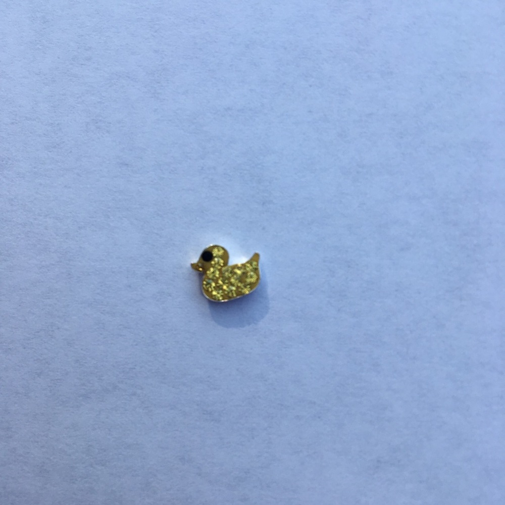 Origami Owl Rubber Duck Charm